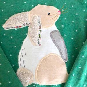 Mini Boden Bunny Fleece 🐰